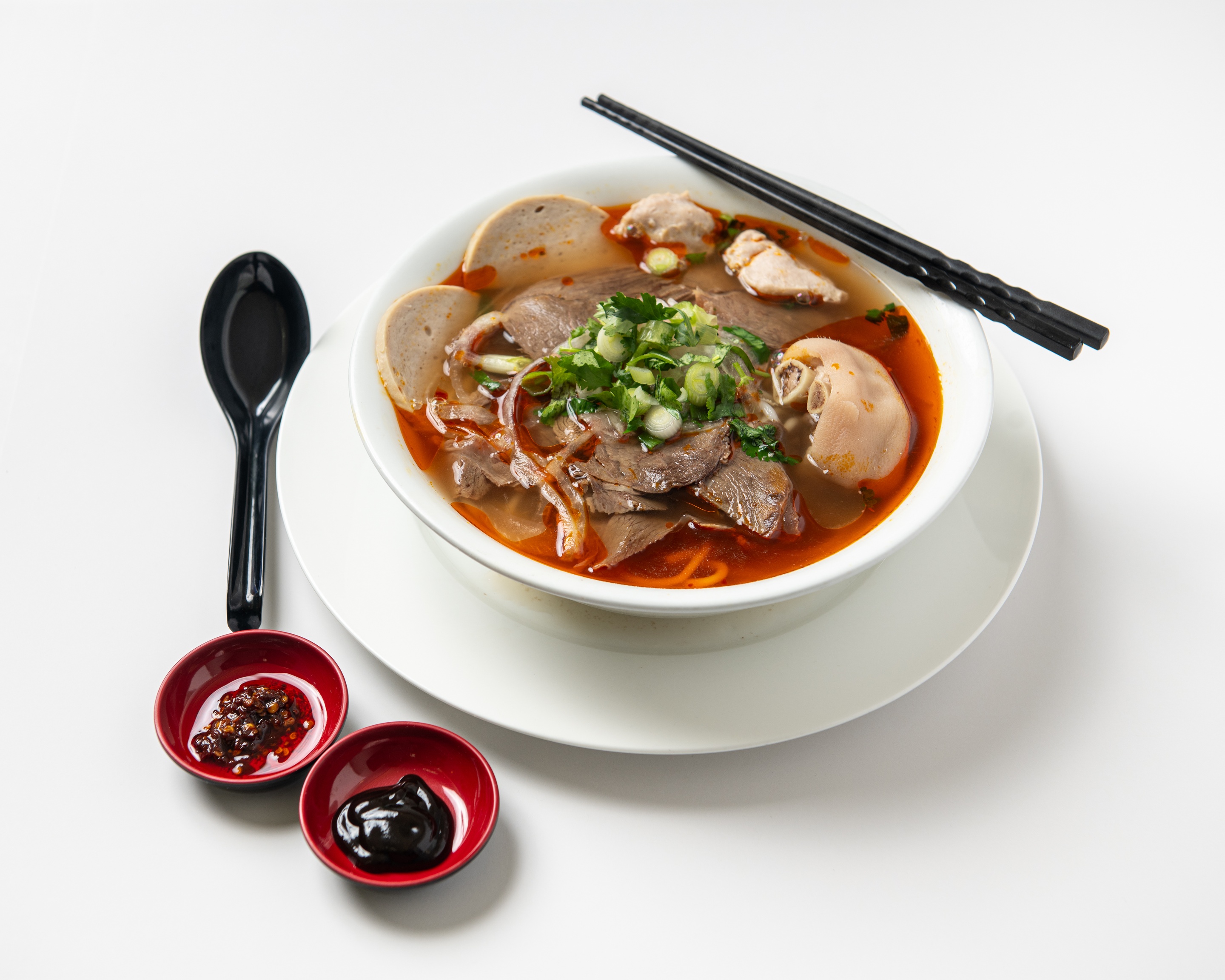 Bún Bò Huế (Bun Bo Hue) - Special spicy beef and vermicelli in soup