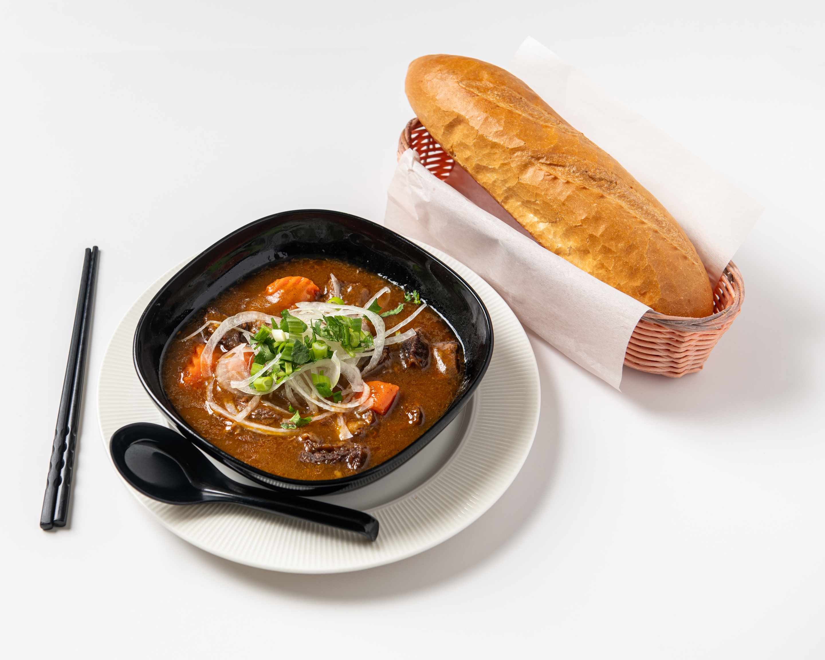 Bánh Mì Bò Kho (Banh Mi Bo Kho) - Beef brisket with French bread